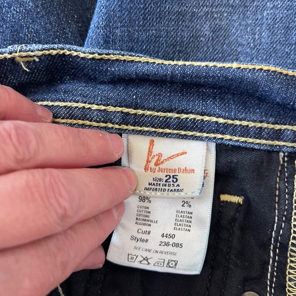 Size 25 Citizens of Humanity Jerome Dahan Skinny Leg Stretch Denim Blue Jeans - Picture 8 of 11